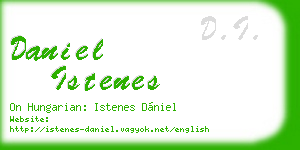 daniel istenes business card